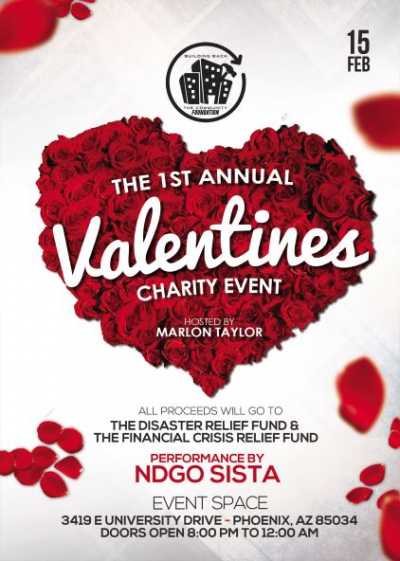 1st Annual Valentine's Charity Event at Because Event Space