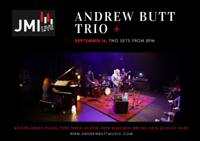 Andrew Butt Trio + at JMI Live