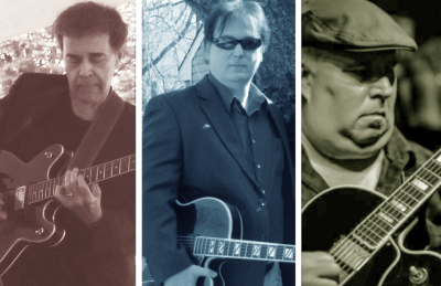 String Theory - The Matt Richards Guitar Trio at Elkins Central Train Station - event poster String Theory - The Matt Richards Guitar Trio at Elkins Central Train Station