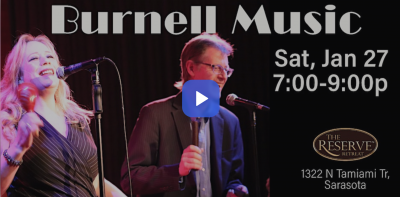 Anne Burnell And Mark Burnell Quartet at The Reserve Retreat - event poster Anne Burnell And Mark Burnell Quartet at The Reserve Retreat