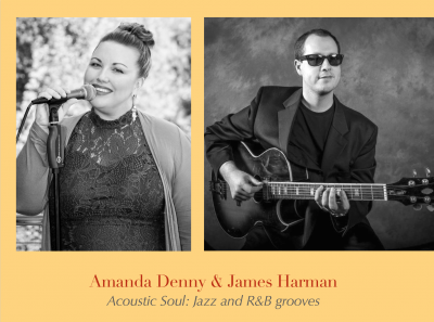 Amanda Denny & James Harman at Panama Hotel Restaurant - event poster Amanda Denny & James Harman at Panama Hotel Restaurant
