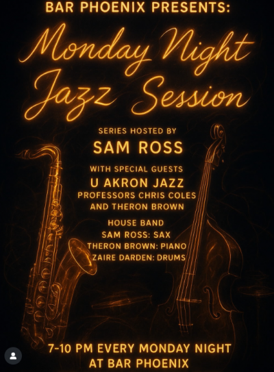 Monday Night Jazz Session at Bar Phoenix & The Phoenix Room - event poster Monday Night Jazz Session at Bar Phoenix & The Phoenix Room