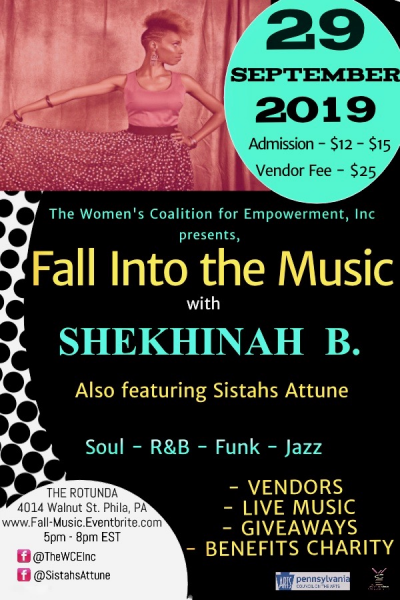 Fall Into The Music at The Rotunda - event poster Fall Into The Music at The Rotunda