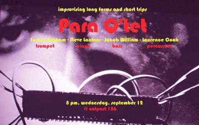 Jacob William 'para' Quartet at Outpost 186