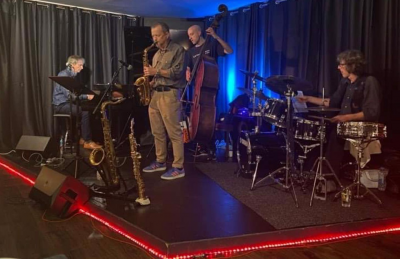 Simon Latarche Quartet at Summer Of Celebration at Eden Project - event poster Simon Latarche Quartet at Summer Of Celebration at Eden Project