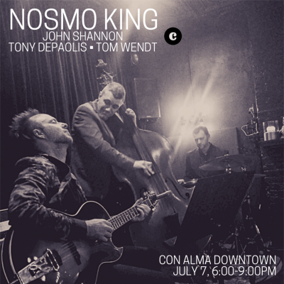 Nosmo King Trio at Con Alma