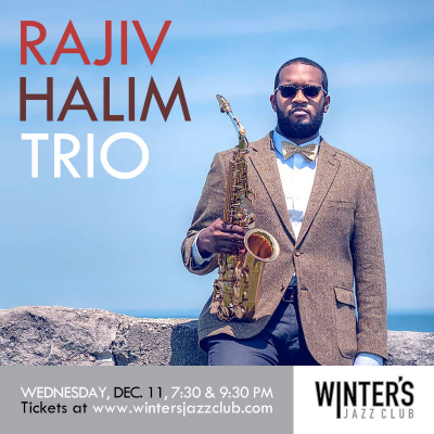 Rajiv Halim Trio at Winter's Jazz Club