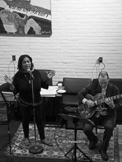 Rhenda Fearrington Duo at Jazz By Night Celebration Festival at 320 Market Cafe Media