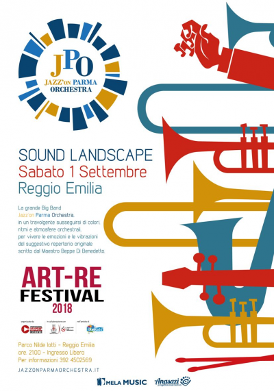 Jazz'on Parma Orchestra at Art-re Festival at Parco Nilde Iotti