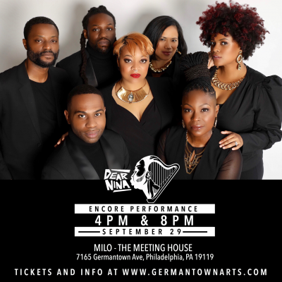 Dear Nina: A Sonic Love Letter To Nina Simone at Milo - The Meeting House - event poster Dear Nina: A Sonic Love Letter To Nina Simone at Milo - The Meeting House