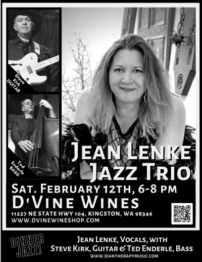 Jean Lenke Trio at D'vine Wine Bar - event poster Jean Lenke Trio at D'vine Wine Bar