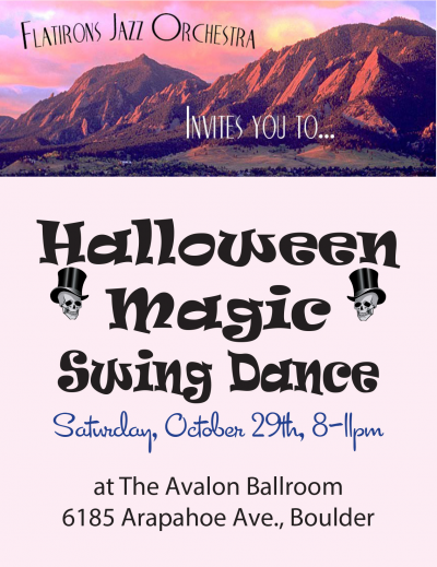 Halloween Magic Swing Dance at Avalon Ballroom