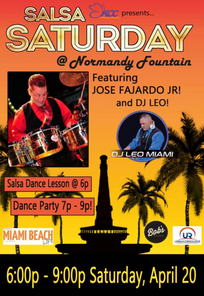 Jose Fajardo, Jr at Normandy Fountain - event poster Jose Fajardo, Jr at Normandy Fountain