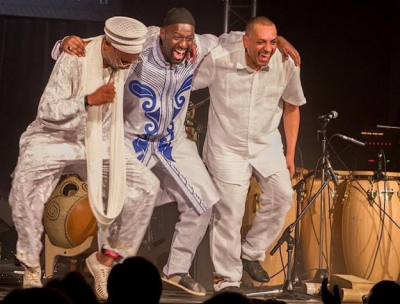 Omar Sosa & Seckou Keita 'transparent Water Trio' at Kuumbwa Jazz Center - event poster Omar Sosa & Seckou Keita 'transparent Water Trio' at Kuumbwa Jazz Center