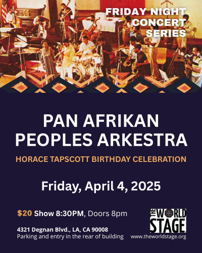 Pan Afrikan Peoples Arkestra at The World Stage