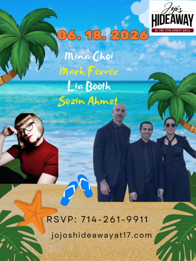 Mina Choi Trio Feat. Lia Booth at Jojo's Hideaway At 17th Street Grill