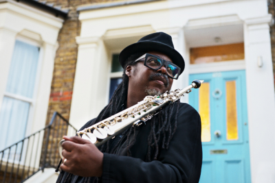 Courtney Pine at Turner Sims - event poster Courtney Pine at Turner Sims