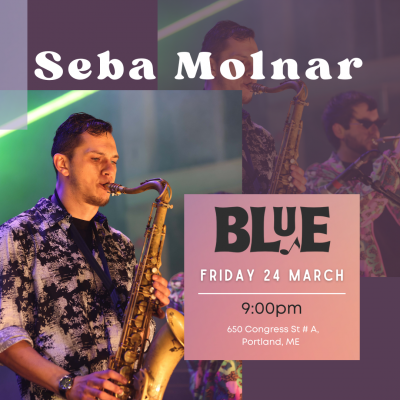Seba Molnar at Blue