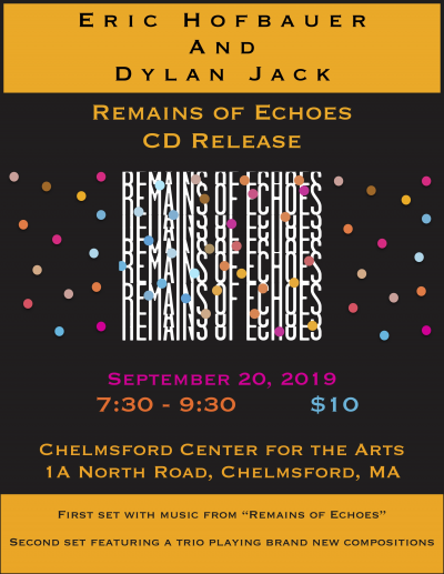 Eric Hofbauer & Dylan Jack Duo at Chelmsford Center For The Arts