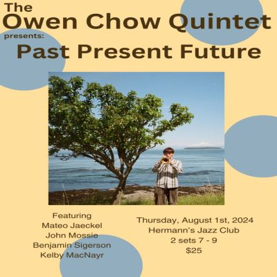 The Owen Chow Quintet : Past, Present, Future at The Coda - event poster The Owen Chow Quintet : Past, Present, Future at The Coda