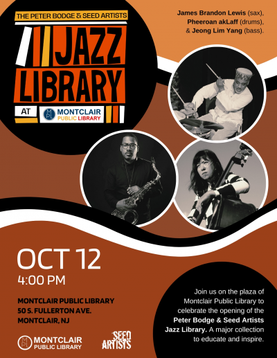 The Opening Of The Peter Bodge & Seed Artists Jazz Library at Montclair Public Library