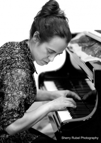 Mara Rosenbloom Bone Labyrinth Trio at Jazz Poetry Month at City Of Asylum @ Alphabet City