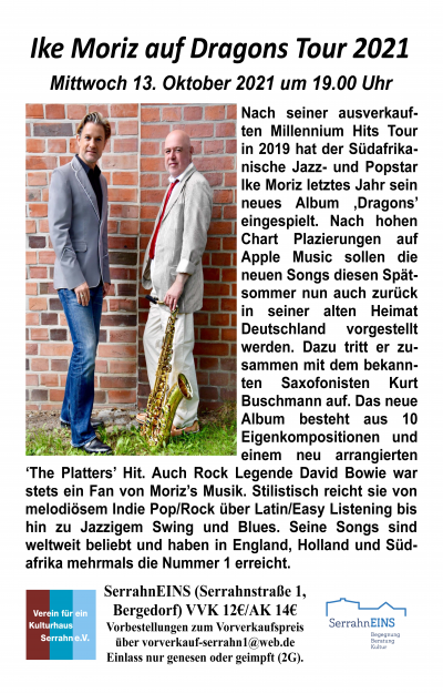 Ike Moriz - Dragons Tour 2021 at Searrahneins