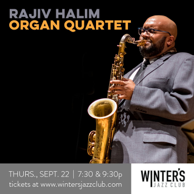 Rajiv Halim Quartet at Winter's Jazz Club