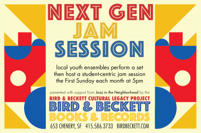 Next Gen Jam W/ Lick-wilmerding High School Jazz Ensemble