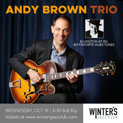 Andy Brown Trio at Winter's Jazz Club