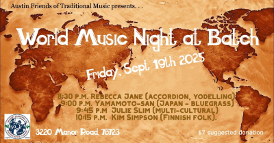  World Music Night at Batch Craft Beer & Kolaches