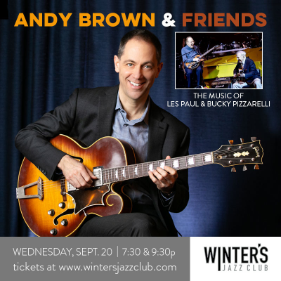 Andy Brown & Friends  at Winter's Jazz Club
