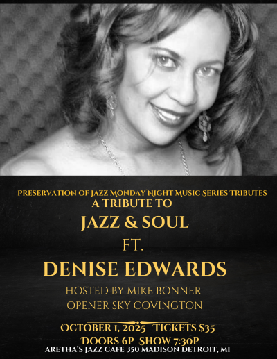  Tribute to Jazz &amp; Soul ft. Denise Edwards