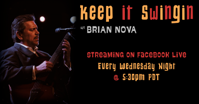 Keep It Swingin' - Brian Nova Facebook Live at Vivify Music Studios