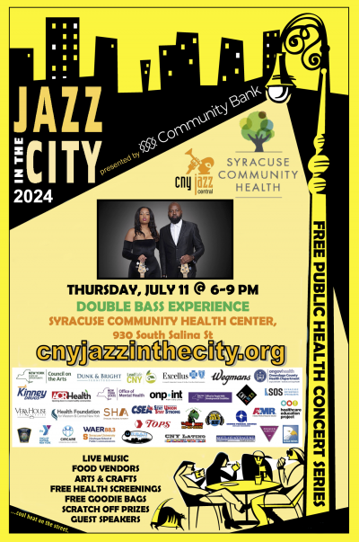 Jazz In The City: Double Bass Experience at Syracuse Community Health