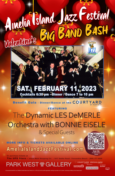 Amelia Island Jazz Festival Valentine’s Big Band Bash Gala Dinner Dance at Amelia Island Jazz Festival at Courtyard / Springhill Suites Amelia Island By Marriott
