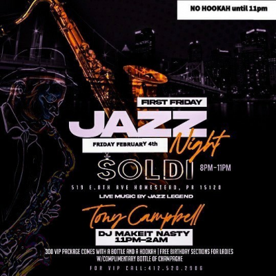 Tony Campbell And New Jazzsurgery at Soldi
