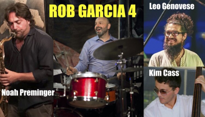 The Rob Garcia 4 at Soapbox Gallery - event poster The Rob Garcia 4 at Soapbox Gallery