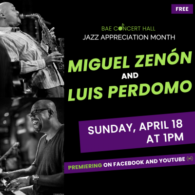 Jazz History Month: Miguel Zenón And Luis Perdomo at The Jazz Gallery