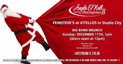Christmas Big Band Brunch at Feinstein's At Vitello's