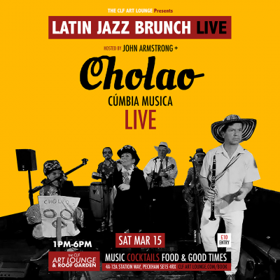 Latin Jazz Brunch Live With Cholao (live) + Dj John Armstrong at The CLF Art Lounge And Roof Garden