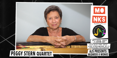 See Peggy Stern Quartet at Monks Jazz Club