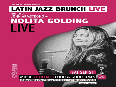 Latin Jazz Brunch Live With Nolita Golding at The CLF Art Lounge And Roof Garden