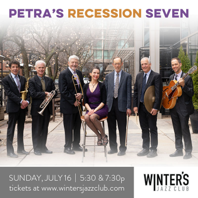 Petra's Recession Seven at Winter's Jazz Club
