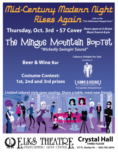 The Mingus Mountain BopTet at The Elks Performing Arts Center Crystal Ballroom