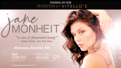 Jane Monheit at Feinstein's At Vitello's - event poster Jane Monheit at Feinstein's At Vitello's