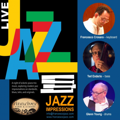 Jazz Impressions: Francesco Crosara Trio at Finnriver Cidery