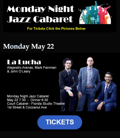 La Lucha at Court Cabaret - Florida Studio Theatre - event poster La Lucha at Court Cabaret - Florida Studio Theatre