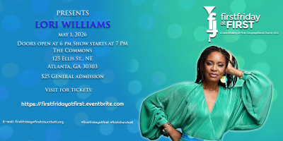 Lori Williams At First Friday At First at The Commons at First Congregational Church