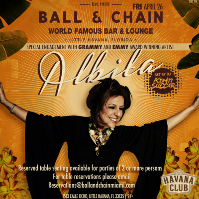 Albita Live! At Ball & Chain at Ball & Chain